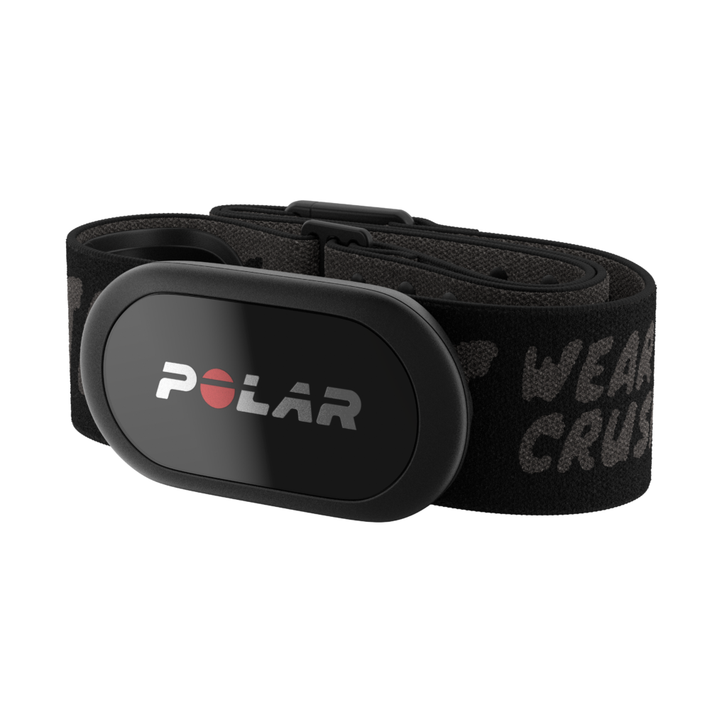Banda de pecho Polar H10 para medir el pulso y la HRV