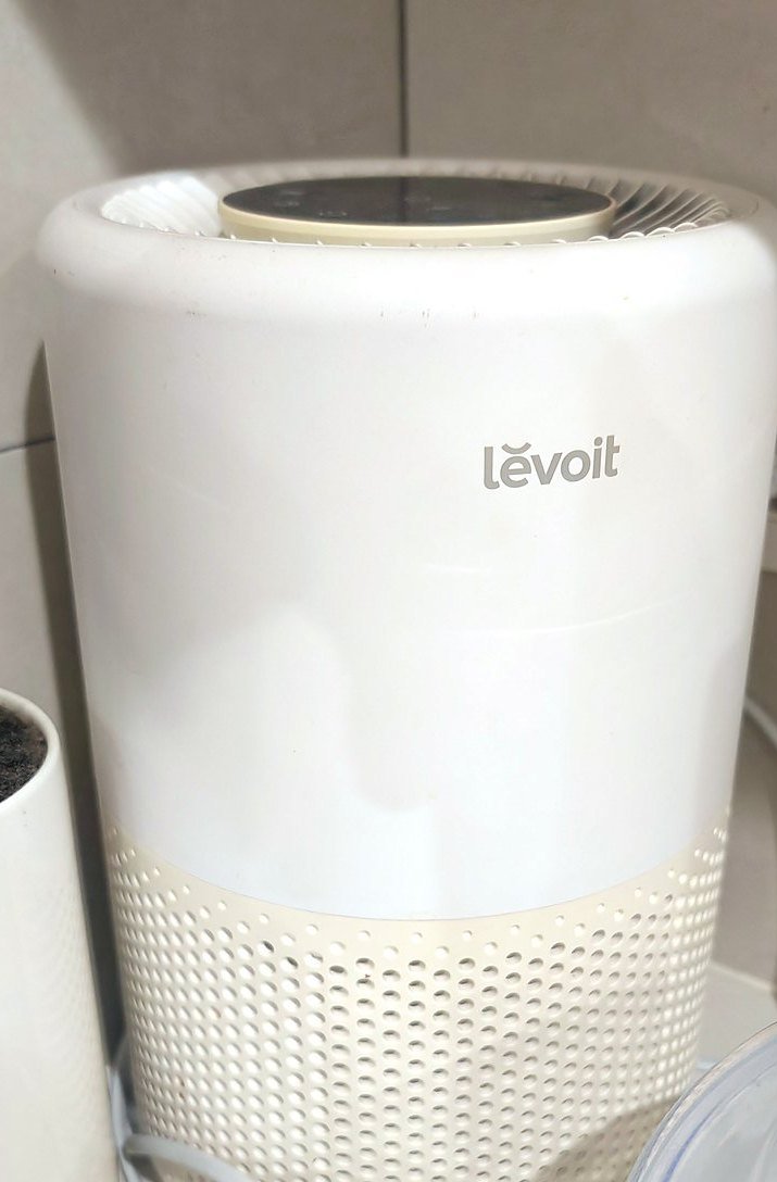 Mi purificador de aire Levoit en casa