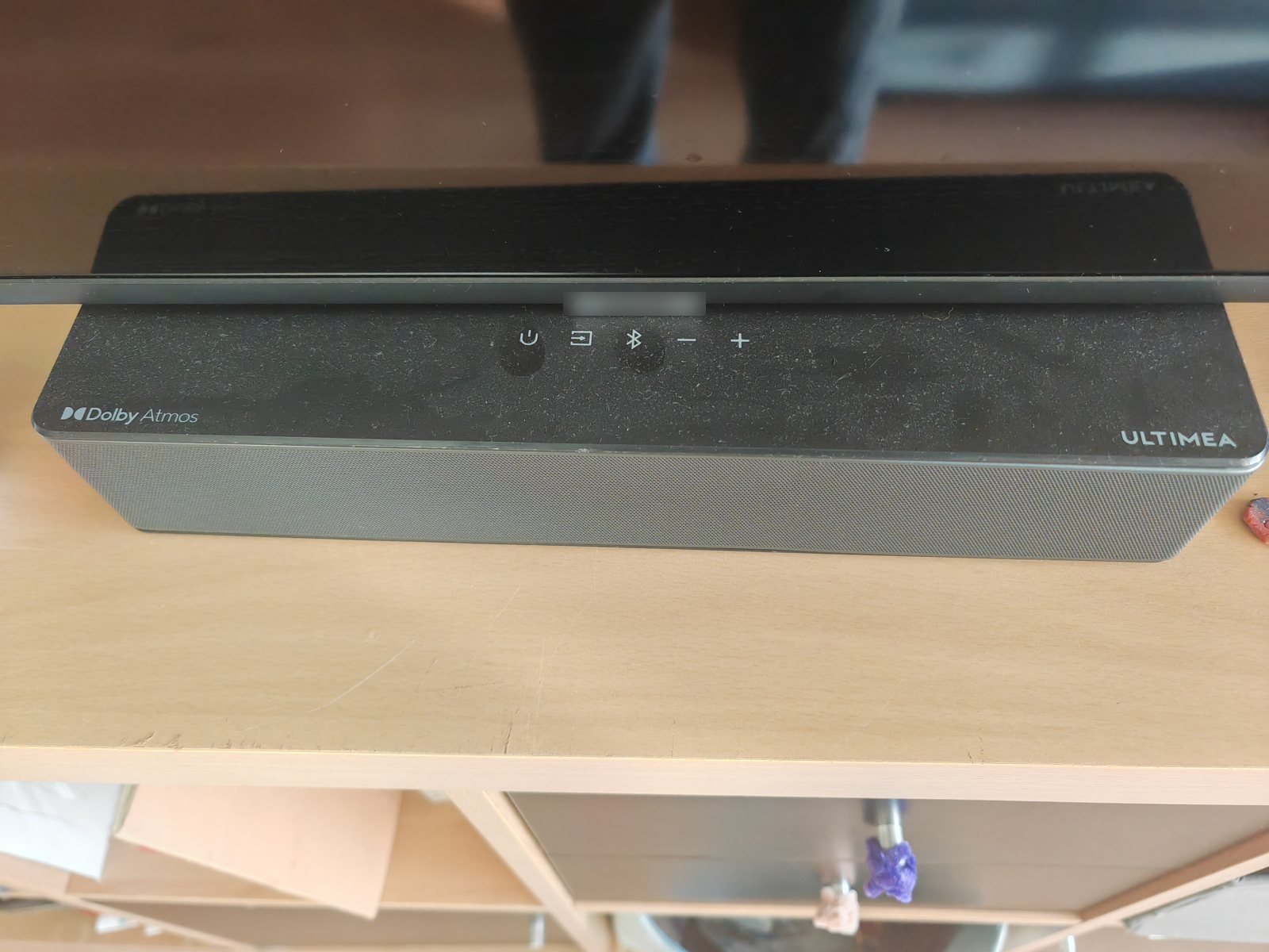 Botones superiores de mi barra de sonido Ultimea