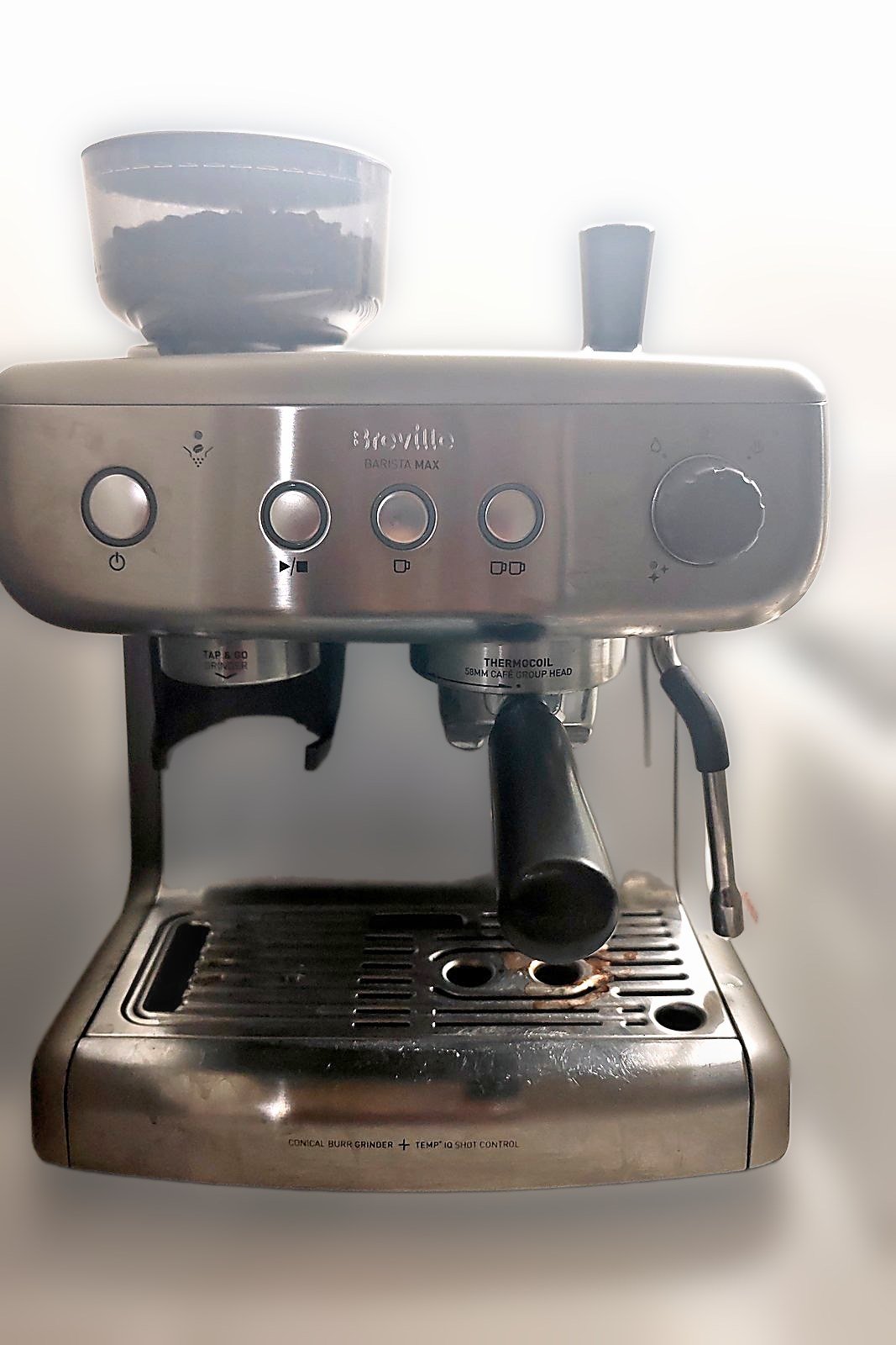 Cómo ajustar la molienda de la Breville Barista Max