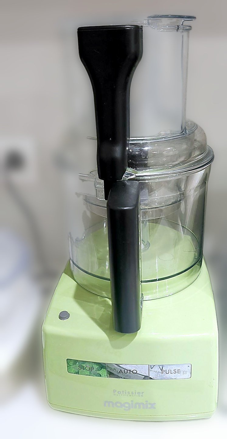 Mi robot de cocina Magimix en la encimera