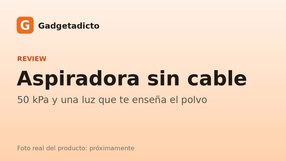 Portada de la review en Gadgetadicto