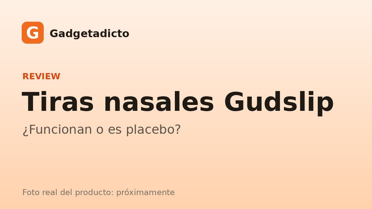 Portada de la review en Gadgetadicto